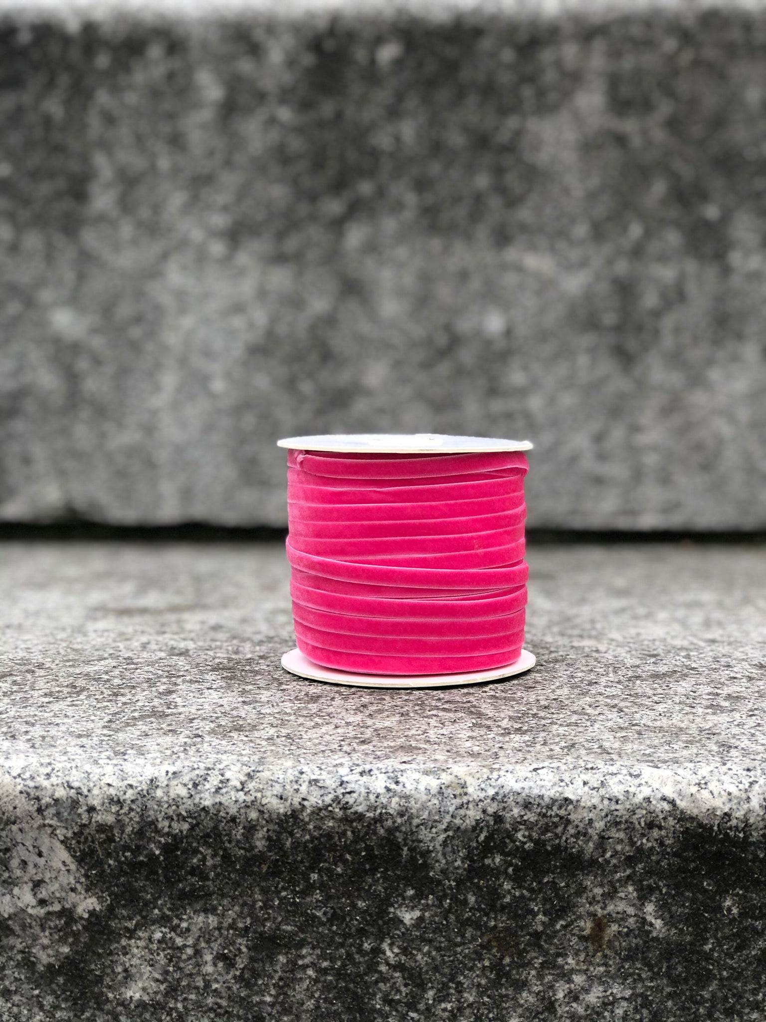 Pink Velvet Ribbon