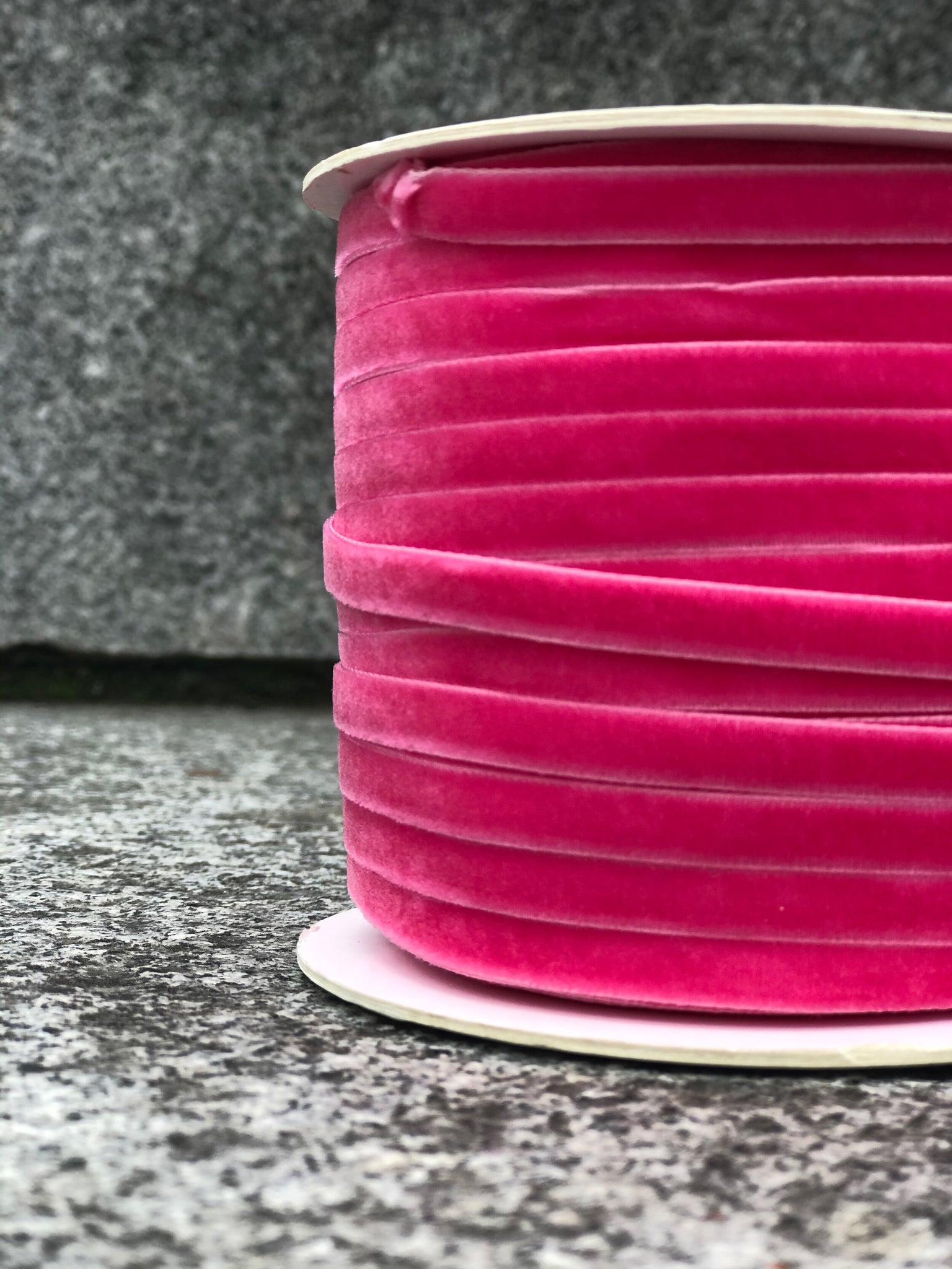Pink Velvet Ribbon