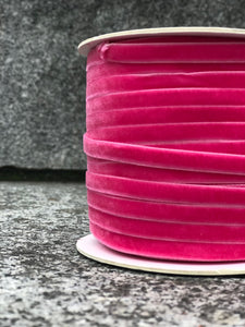 Pink Velvet Ribbon